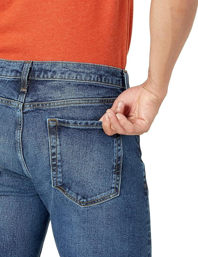 33W29L Men's Slim-Fit Jeans - Vintage Wash - Amazon Essentials