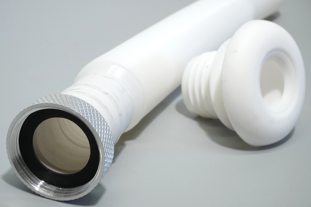 Flexible Waste Pipe 1 1/4" Bathroom Sink Plumbing Parts Odour-Proof Sink Waste