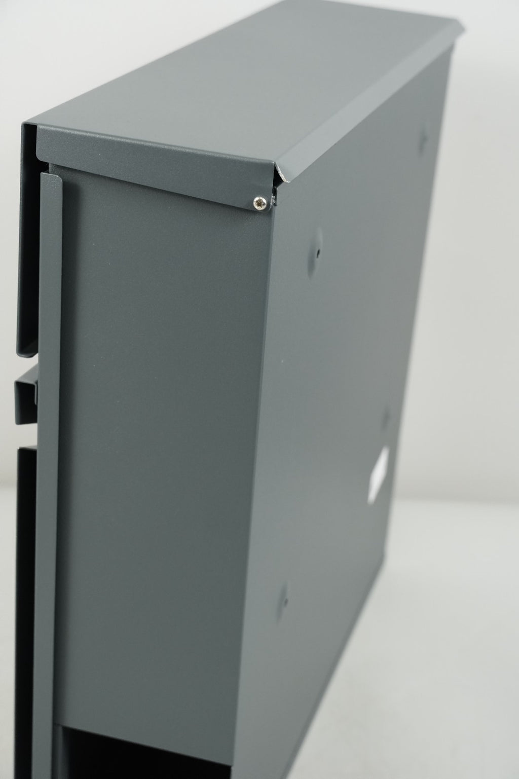 Letter Box Mailbox Wall Mounted with Newspaper Holder, 2 Keys, Modern GMB051G02