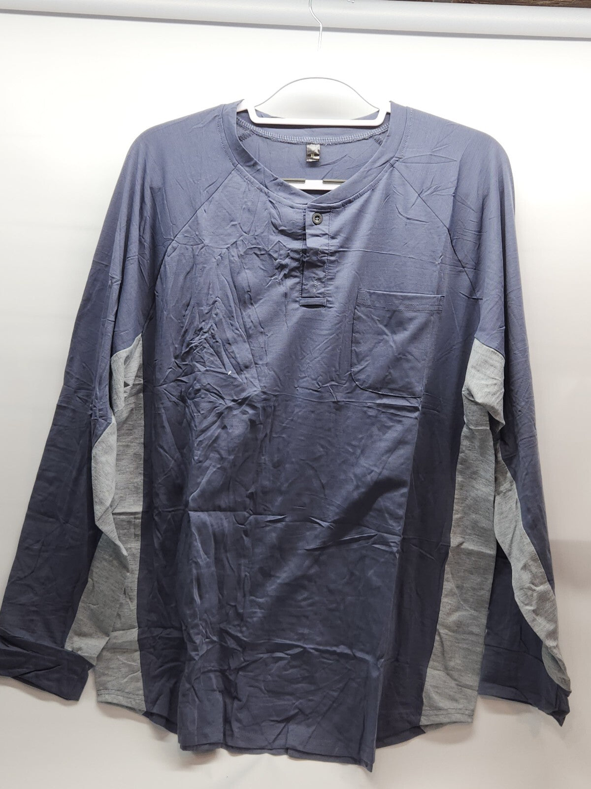 Men's Henley Long Sleeve Shirts Tops for Men Casual Fashion Button T Shirts