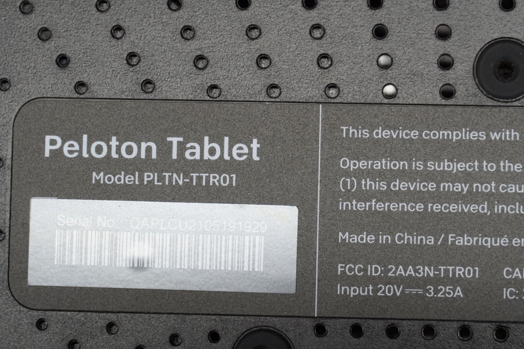 Peloton PLTN-TTR01 22" Android Tablet Display Touchscreen 4 Speaker WiFi Camera2
