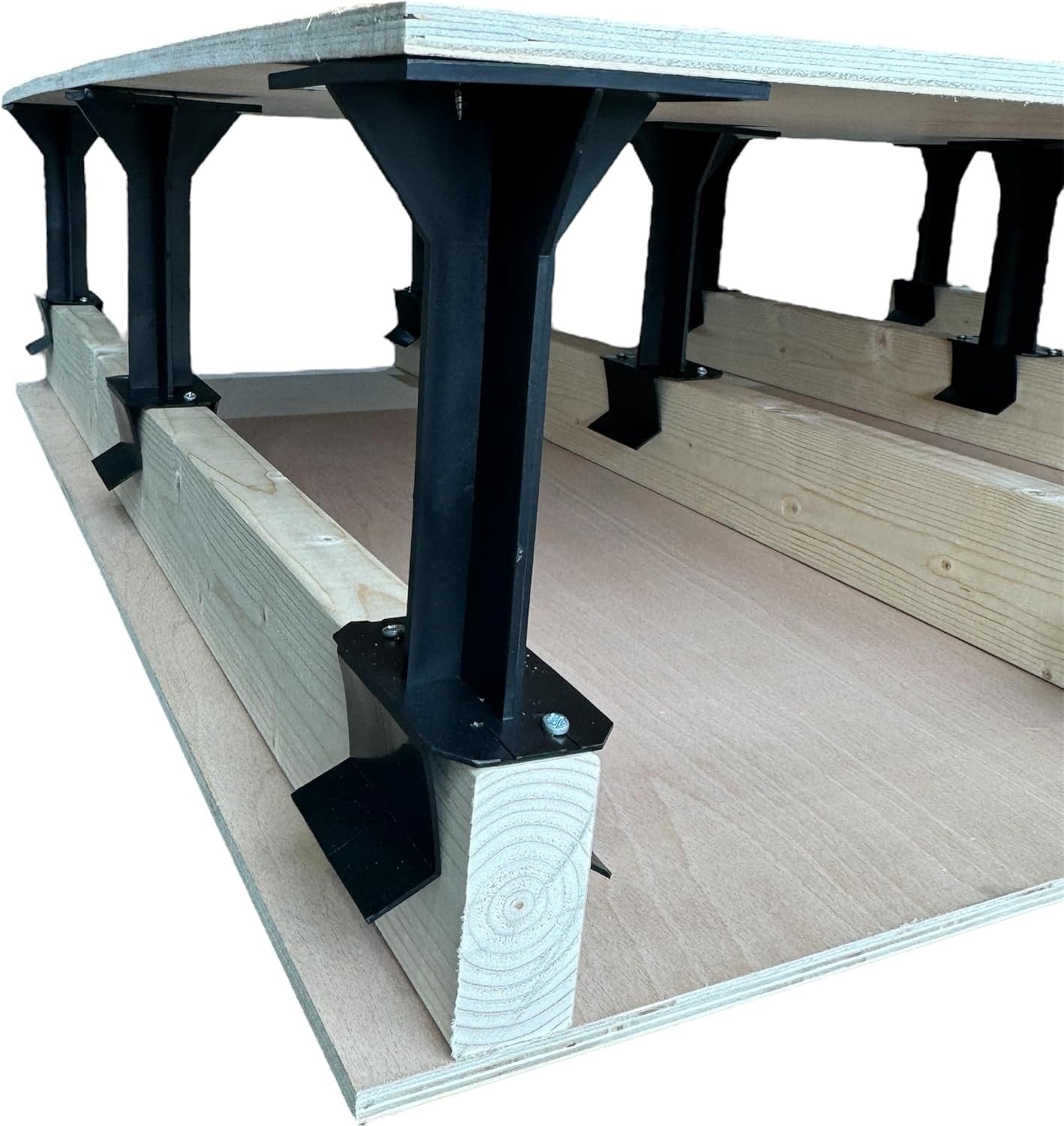 90x Loft Riser Stilts Spacers 175mm Height Loft Attic Flooring Insulation Spacer