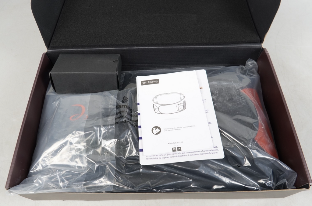 Heated Back Massager Cordless Infrared Heat Pad for Back with 3 Modes XXL