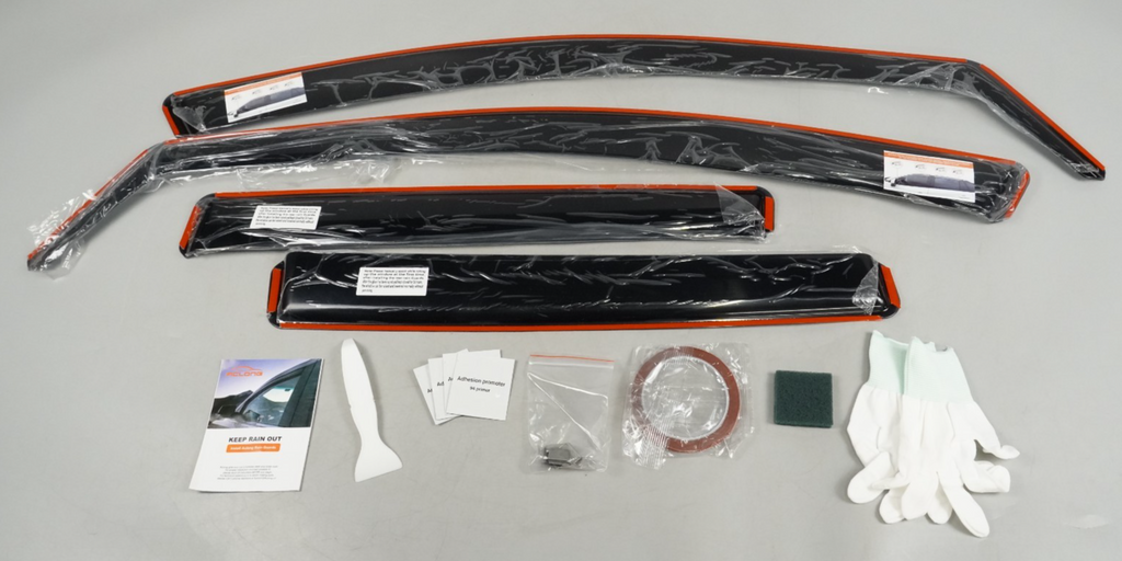 Wind Deflectors Rain Guards VW Golf MK7 MK8 Hatchback 5 Door 2012-2023 In-chanel