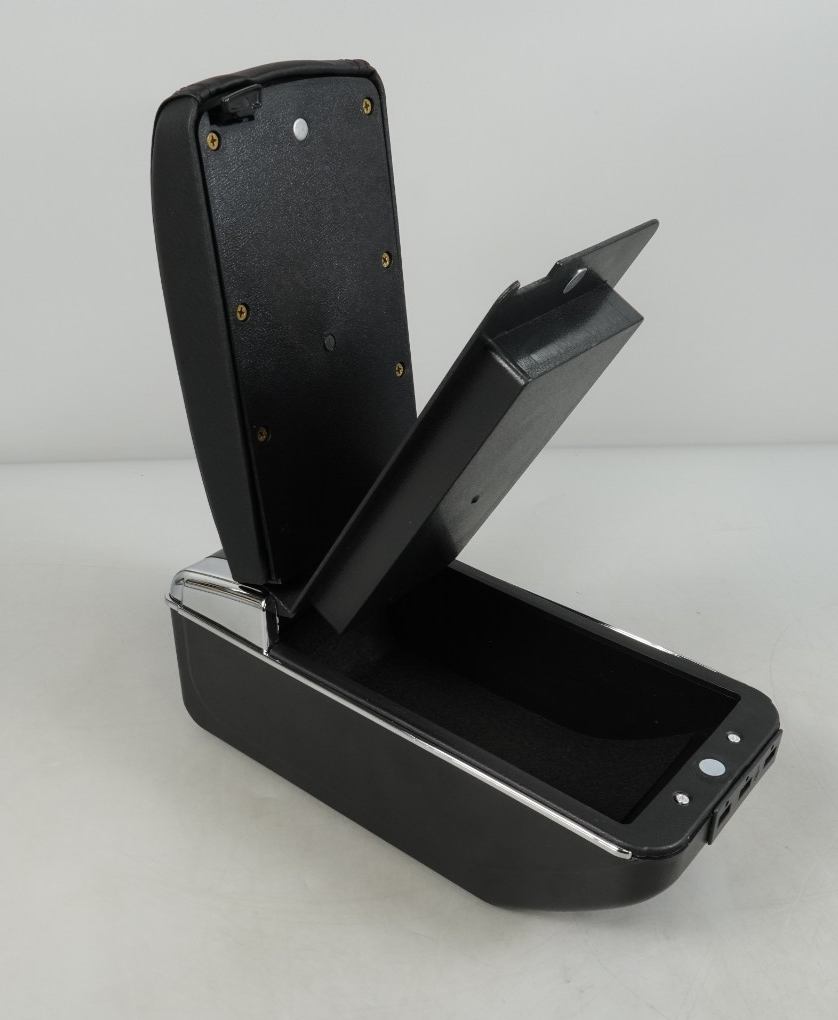 Car Armrest Storage Box with USB Ports for VW Polo MK5 (6R)/VW Vento 2010-2017
