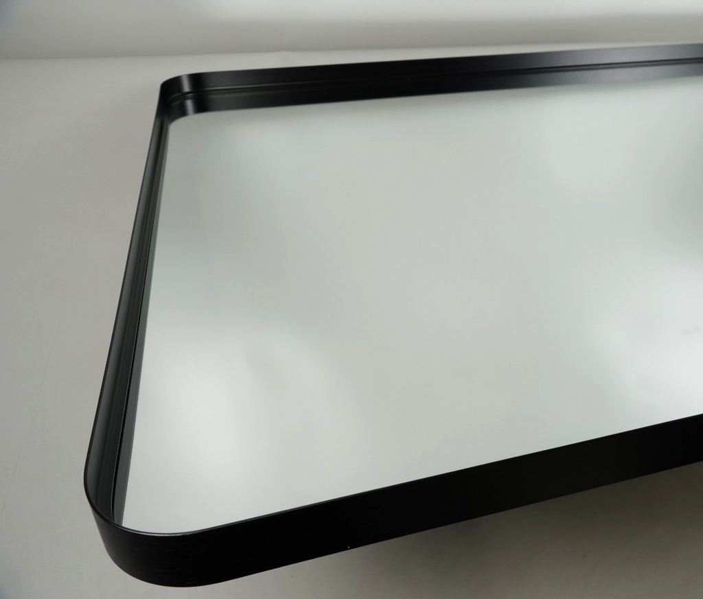 Wall Mirror Black Vanity Mirror 75x100 CM Wall-Mounted Mirror