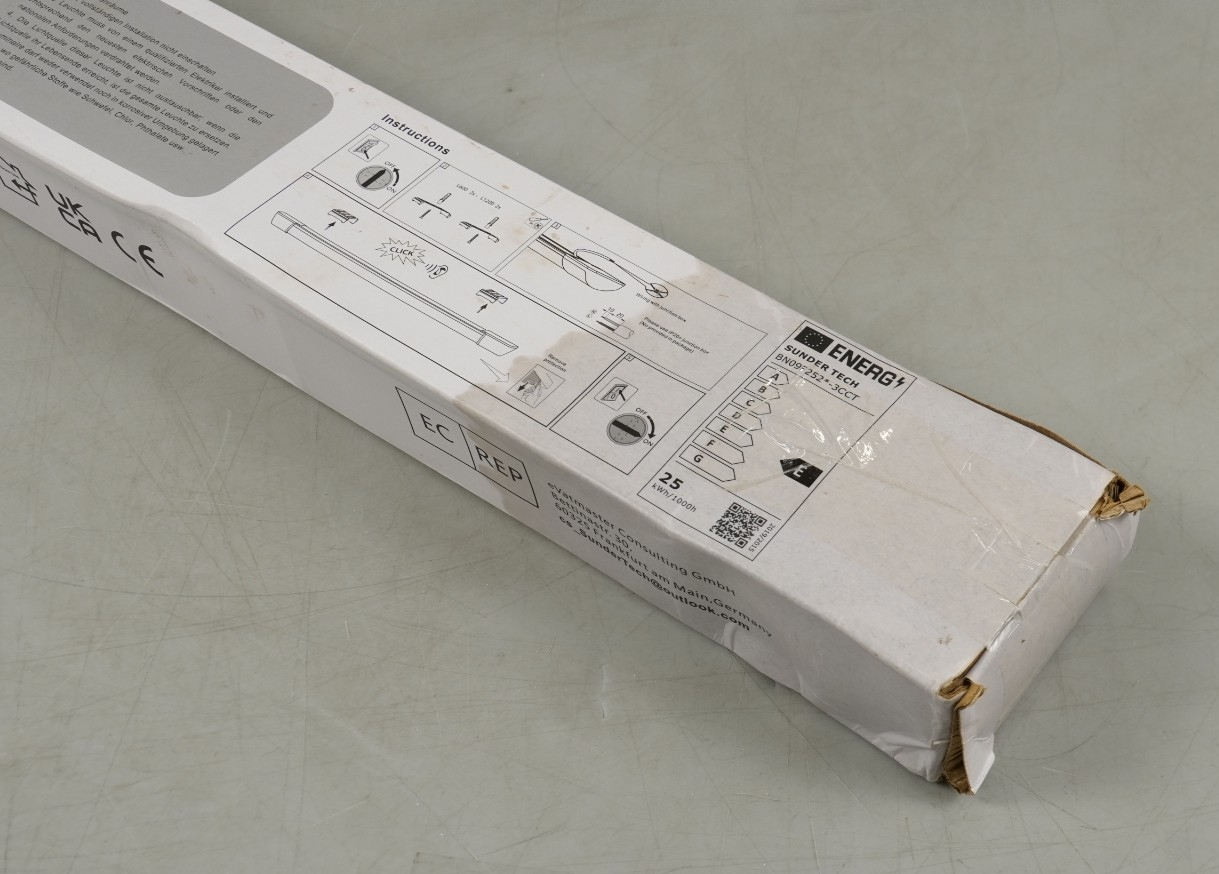 LED Batten Lights 3FT 25w 2760lm Fluorescent Light Tubes 2x 3000K/4000K/6500K