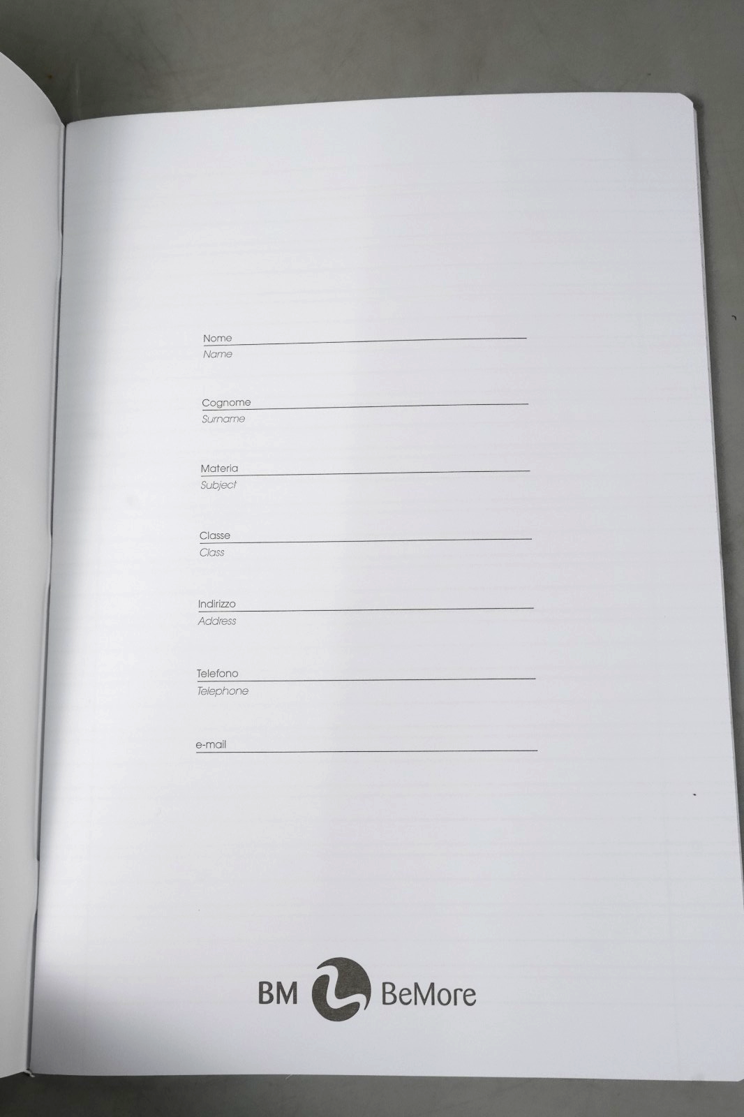 Ruling B A4 Notebook Stripes with Margins for 3rd Grade 80 g/m² Paper - 10 Pack