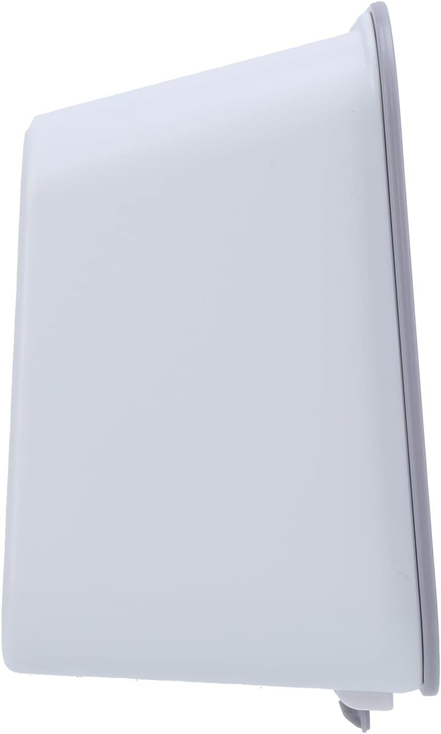 Makeup Q-Tips Holder Dispenser Organizer Wall Mounted Cotton Pads Cosmetics Grey