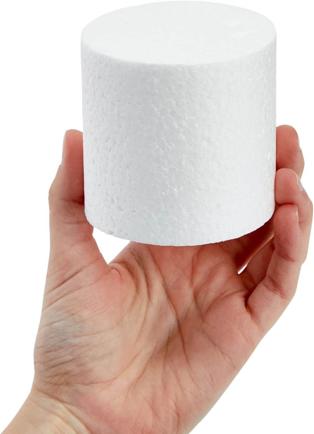 Round Cake Foam Dummies - Polystyrene Mini Dummy Form, 4 Size Set