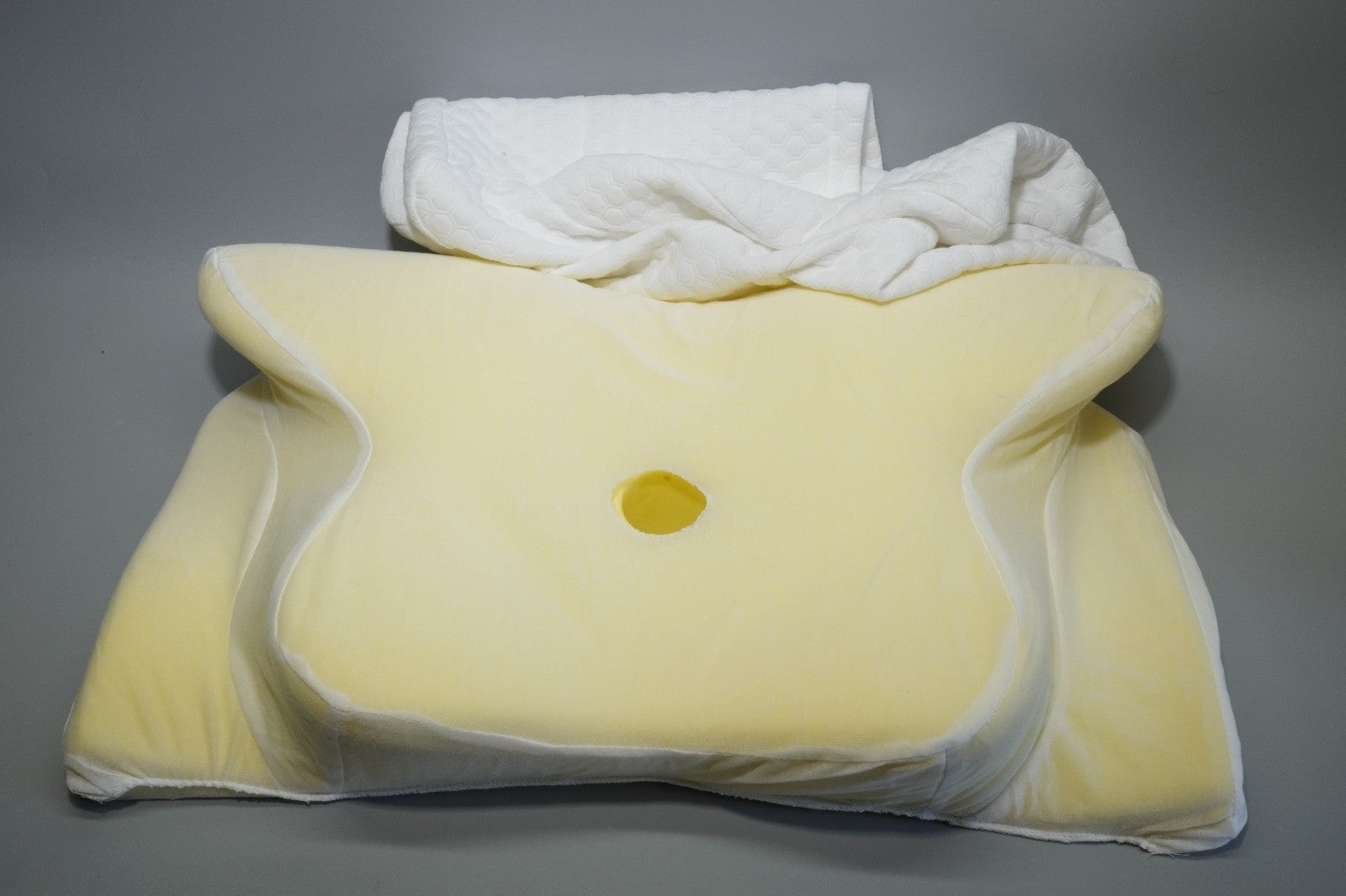 Cervical Memory Foam Pillow for Neck Pain Relief, 2 in 1 Orthopedic Sleeping...