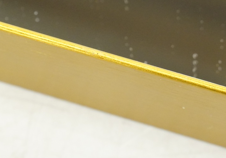 Wall Mirror 75x100 CM Bathroom Vanity Mirror Gold Frame Large