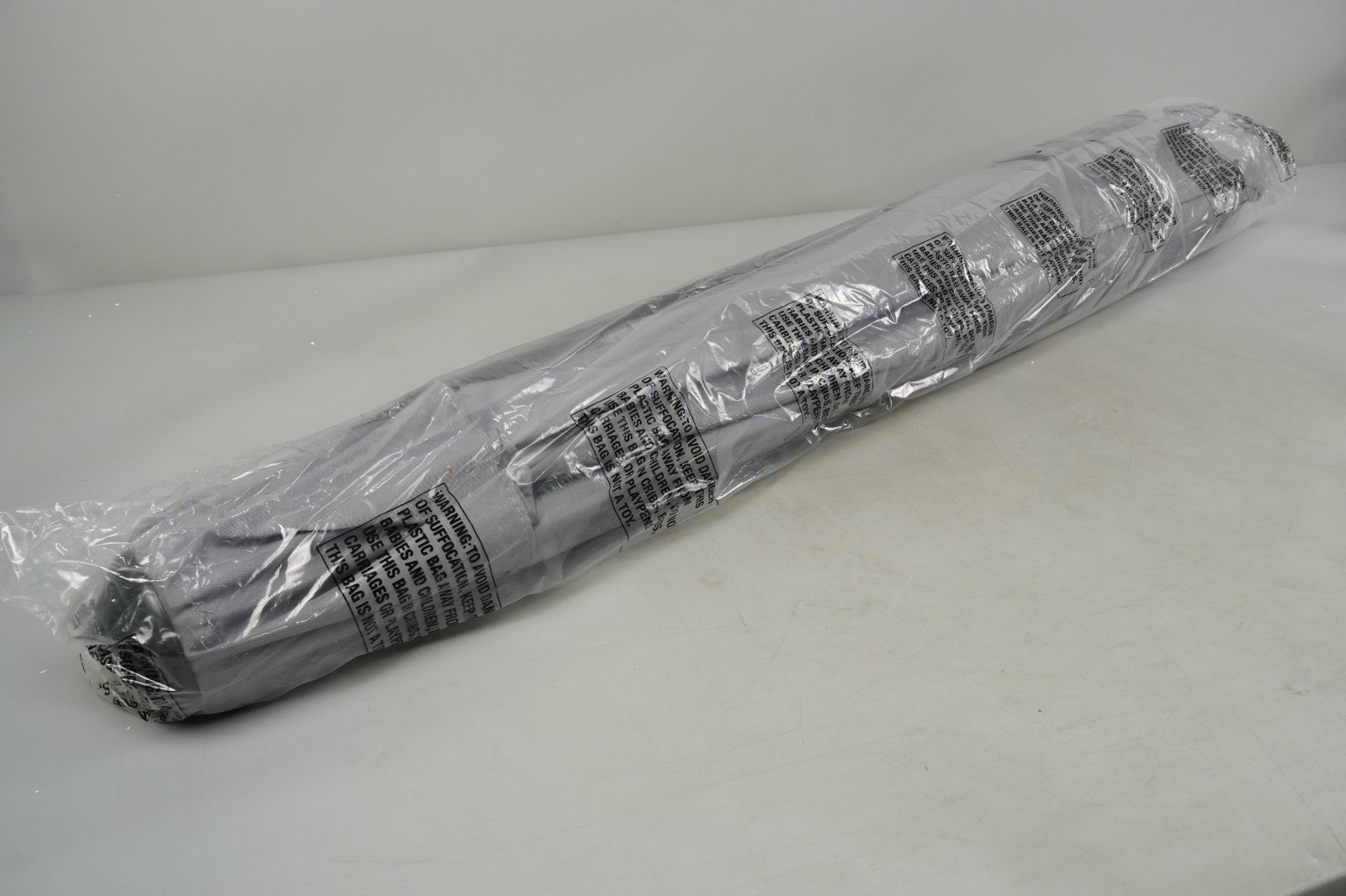 2.5M Grey Garden Parasol Sun Shade Umbrella SunDazeCrank Handle Tilt Mechanism