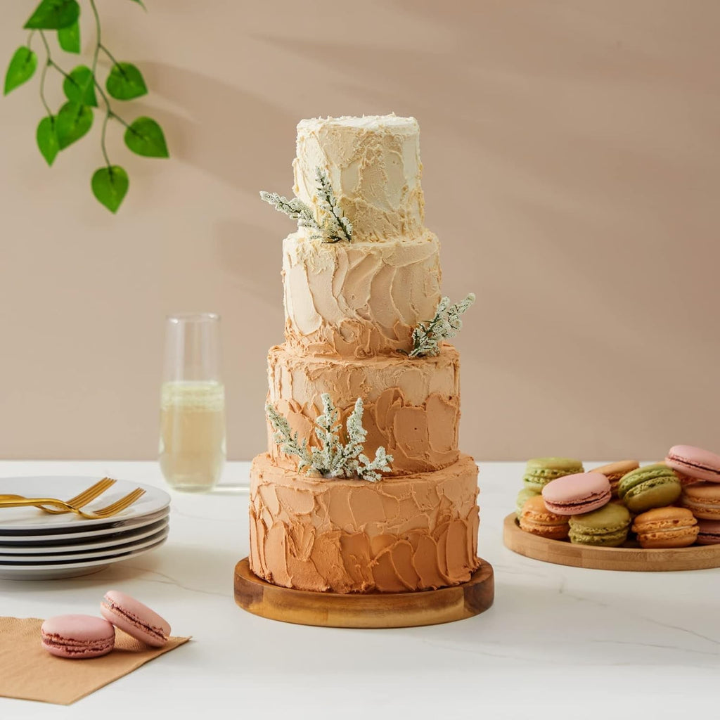 Round Cake Foam Dummies - Polystyrene Mini Dummy Form, 4 Size Set