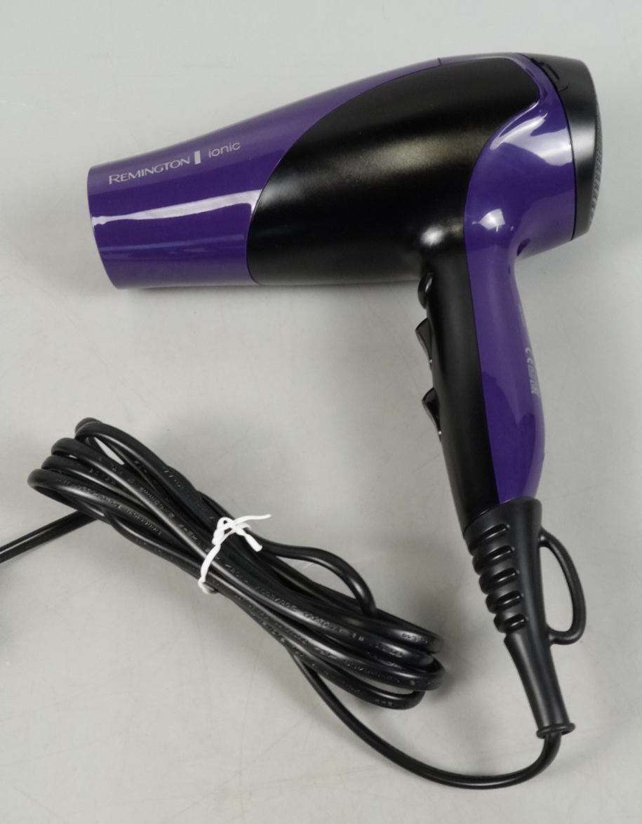 Hair Dryer Ionic Dry 2200 Remington Professional Styling Diffuser 2200W Purple