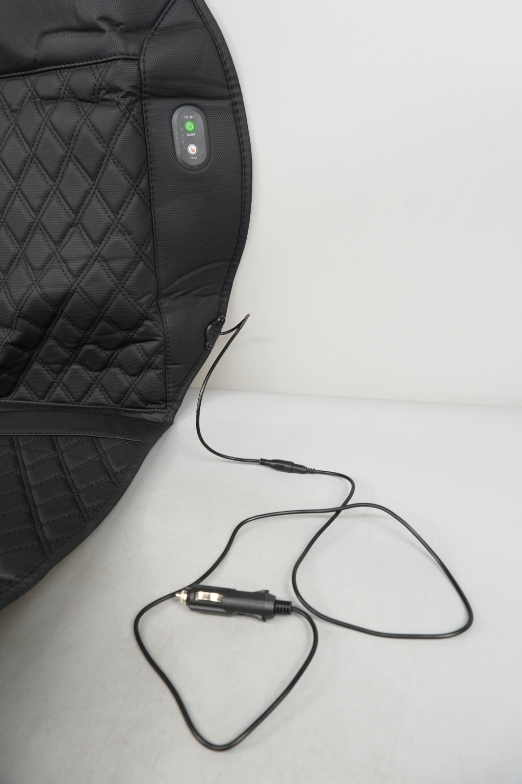 Heated Car Seat Cover Seat Cushion with Full Back Support and Heating Element
