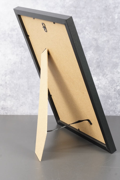 A4 Black Picture Frame Wall Mounted Freestanding Photo Certificate Frame