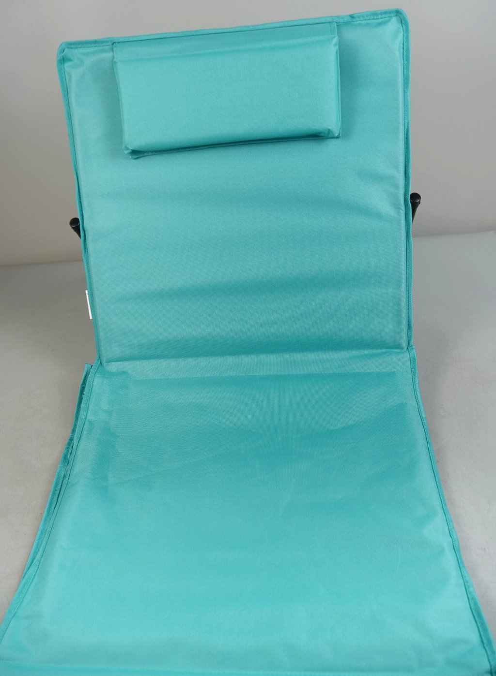 Beach Chair Sun Lounger Reclining Backrest Portable with Shoulder Straps Camping
