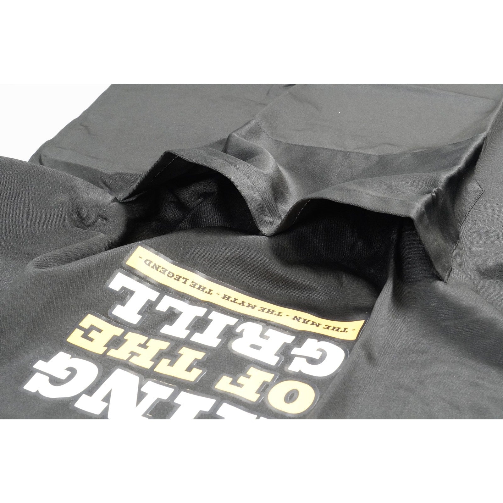 Cooking Chef Apron BBQ King of The Grill Protection Black with Pockets 36x25in