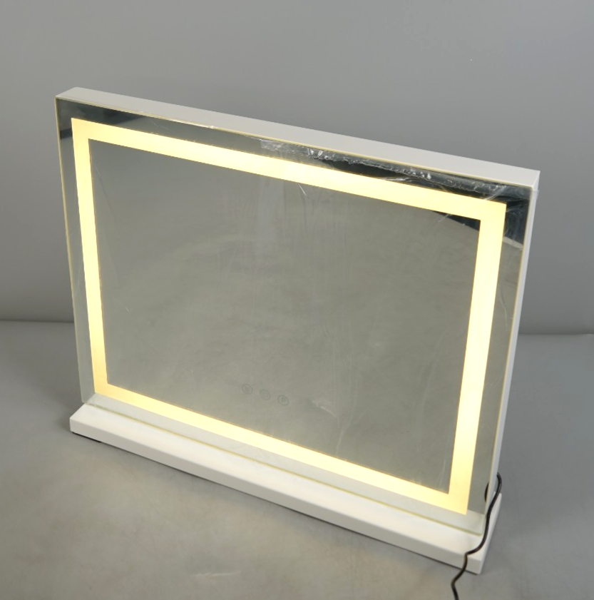 Vanity Mirror Dressing Room LED Light Free Standing White Touch Control