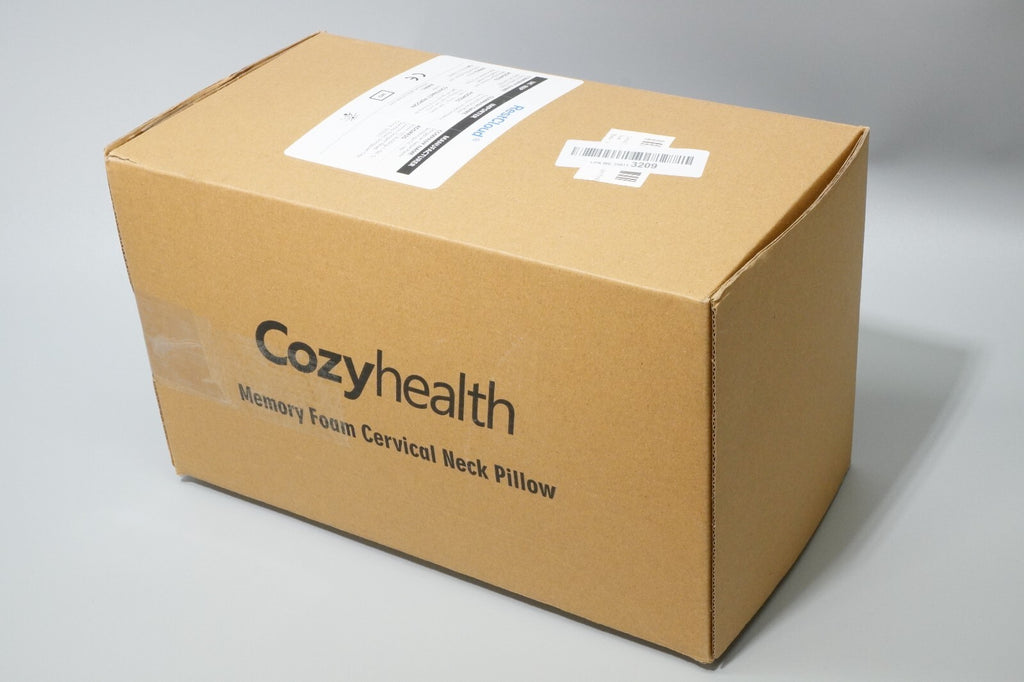 Memory Foam Cervical Pillow for Neck Pain Relief, Adjustable Ergonomic Contour