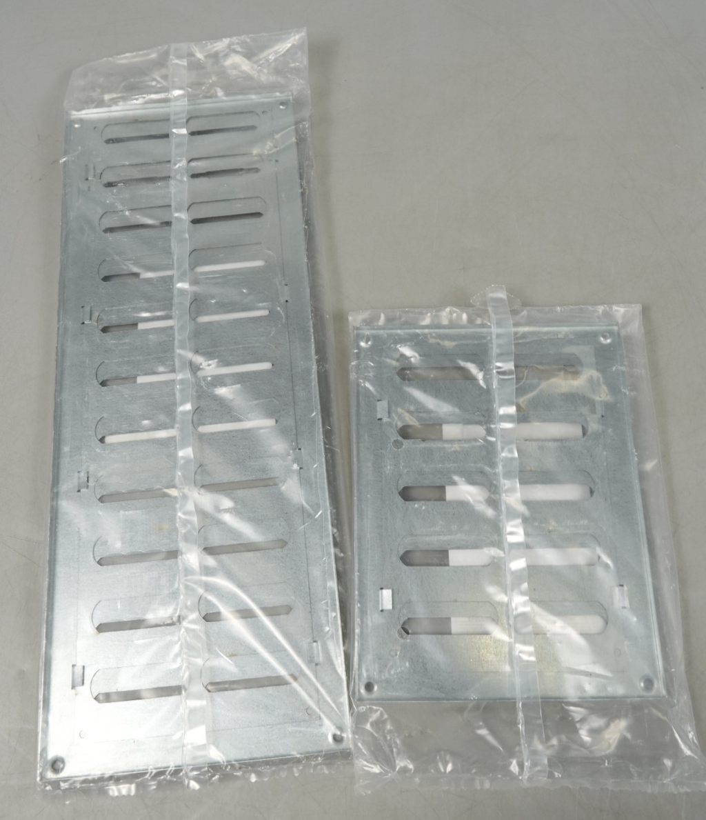 5pcs Metal Air Vent Grille Covers 400x150mm/200x150mm Europlast
