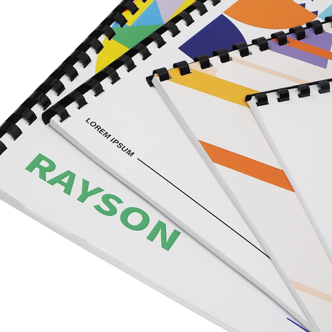 Black Plastic Binding Combs A4 21 Ring 90-145 Sheet, 12 14 16 18 mm, 80 pcs