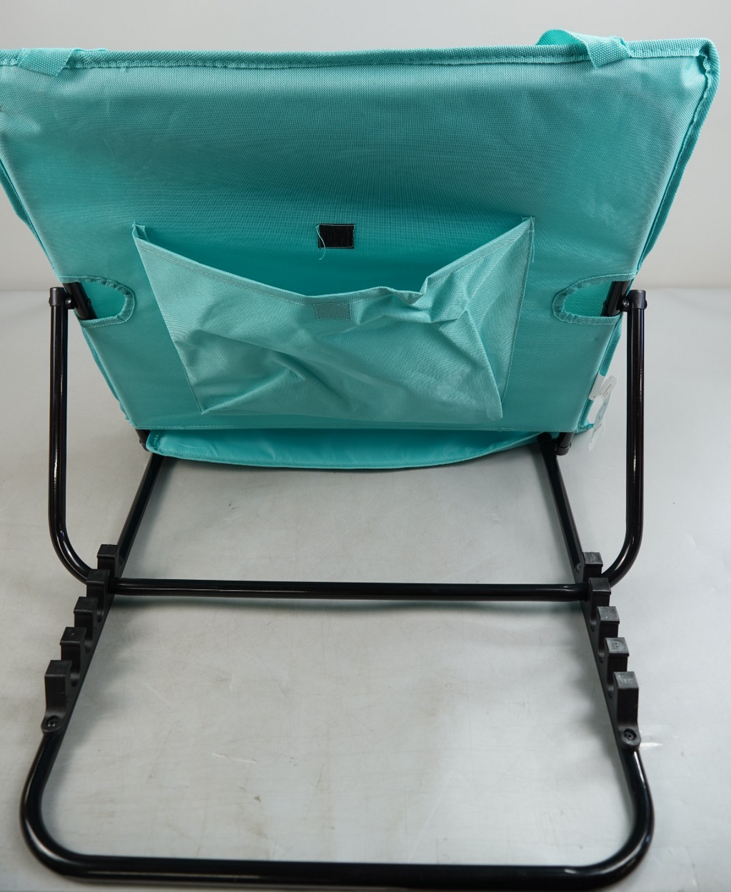 Beach Chair Sun Lounger Reclining Backrest Portable with Shoulder Straps Camping
