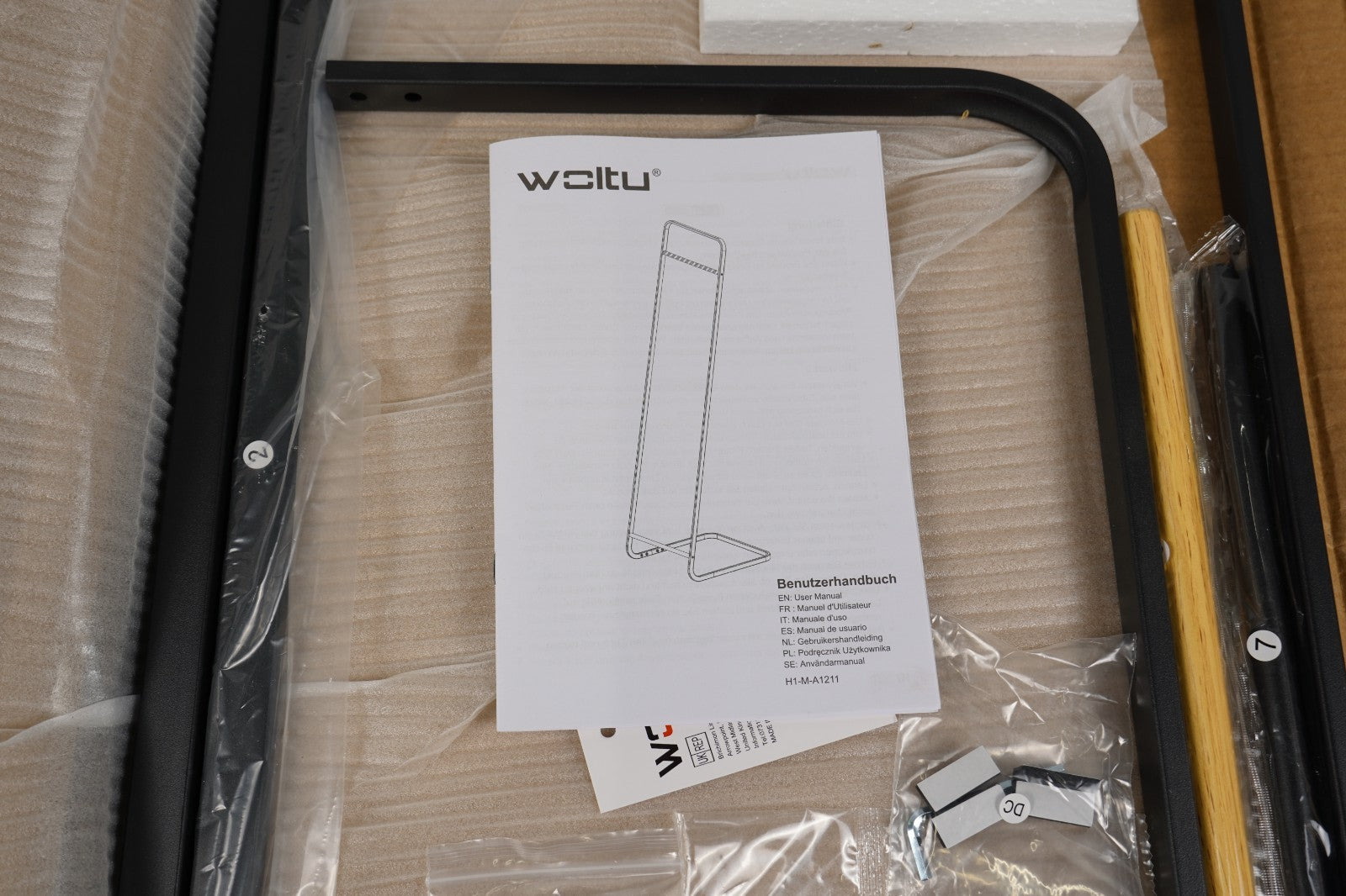 Free Standing Coat Rack Clothes Stand Metal Clothes Hanging Rail