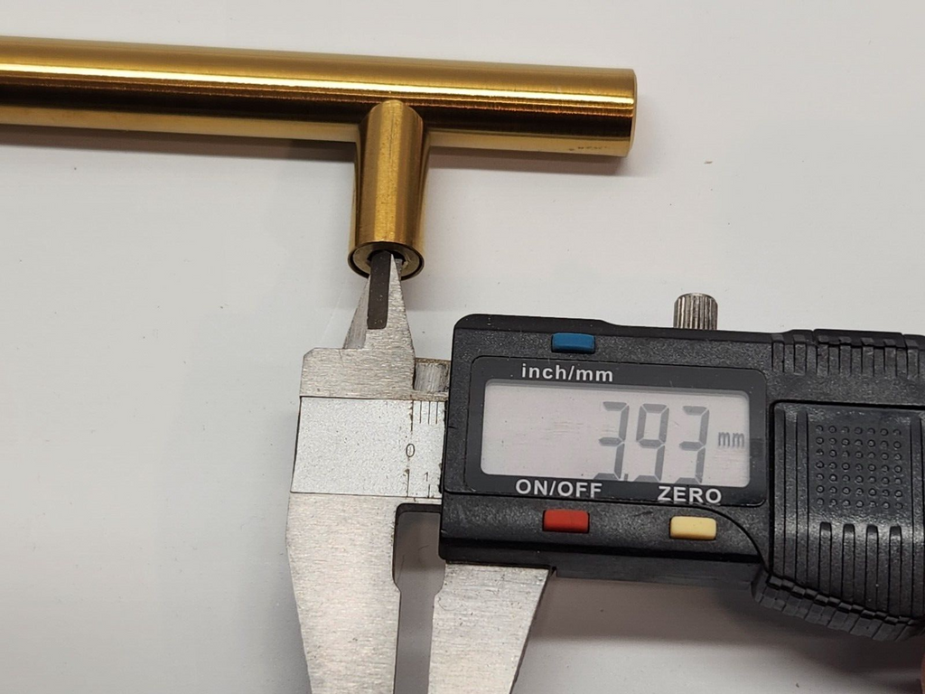 Gold Drawer Handles 5pcs 128mm Centres Stainless Steel Kitchen Cabinet Pulls