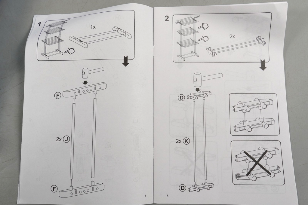 Adjustable Rolling Laundry Hanger, Foldable Wings Large Steel Garment Dryer 3 ti