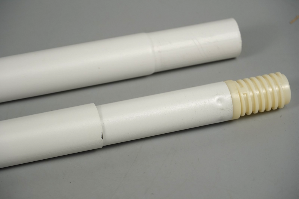 Curtain Telescopic Pole Rod 110-300cm No Drill 35kg Capacity 33mm Steel Rail