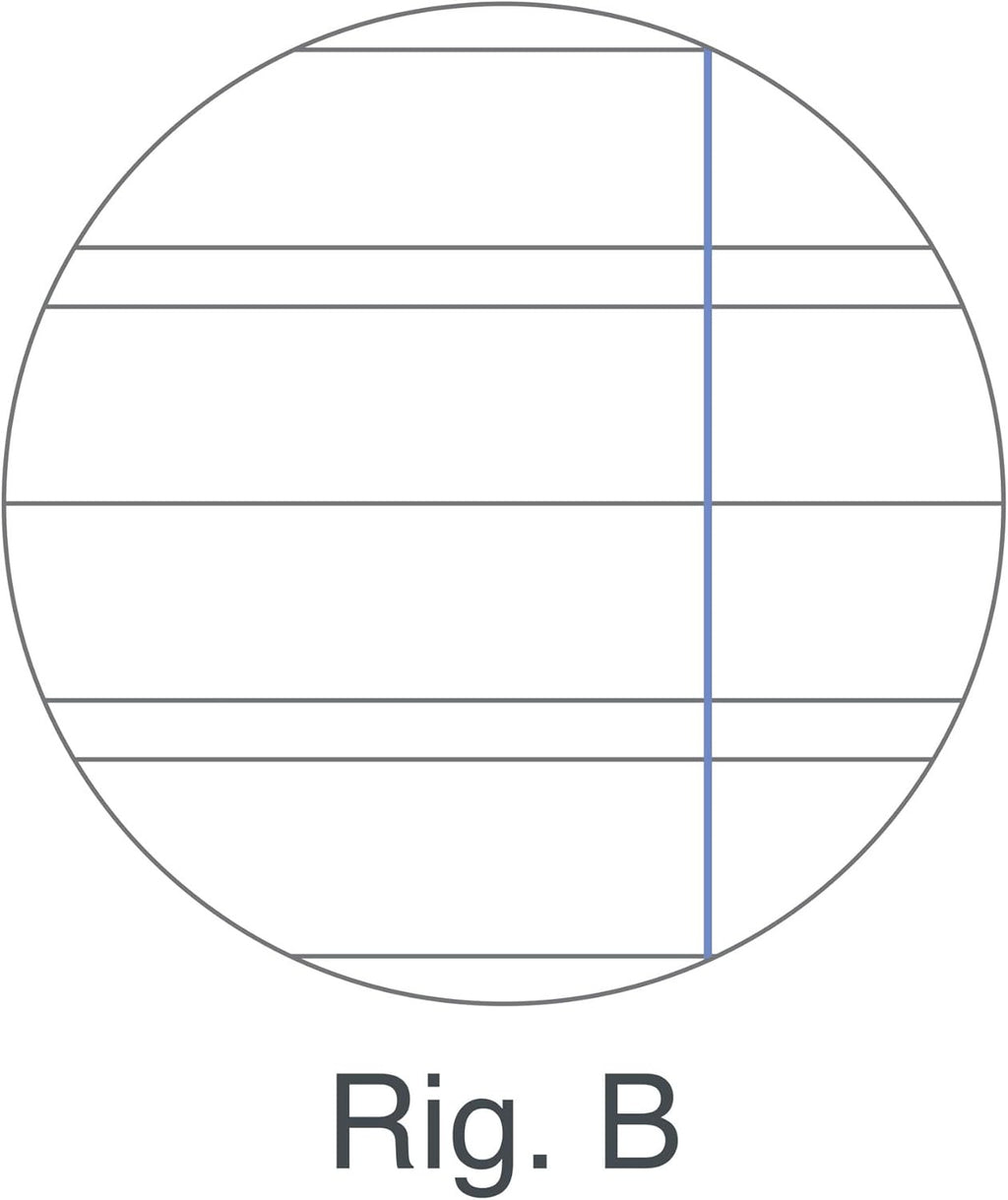 Ruling B A4 Notebook Stripes with Margins for 3rd Grade 80 g/m² Paper - 10 Pack