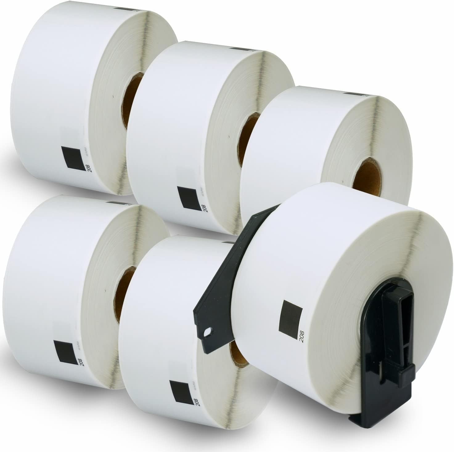 DK-11208 38x90mm 6 Rolls x 400 labels for Brother Thermal Printers Aftermarket
