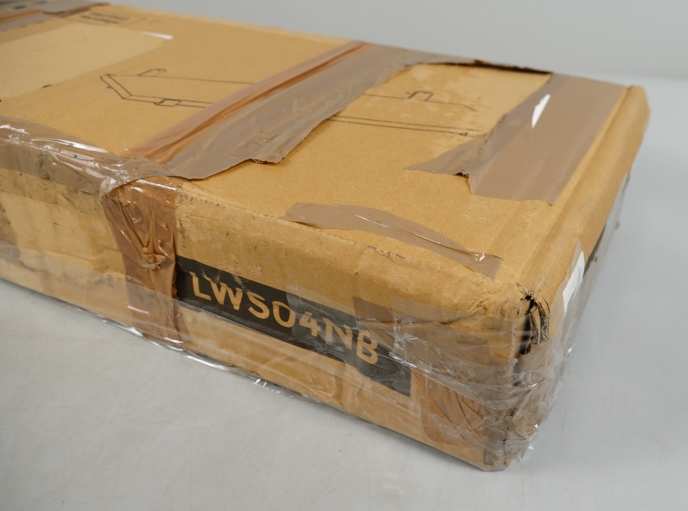 Floating Shelves Set of 2 Wood Decorative Retro Style Shelving