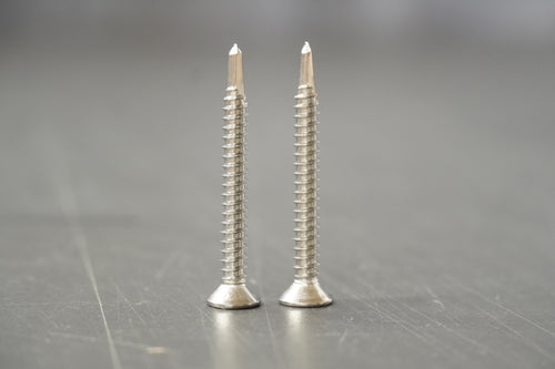 30 Pack Glvaner M5.5 x 50mm 410 Stainless Self Drilling Countersunk Screws
