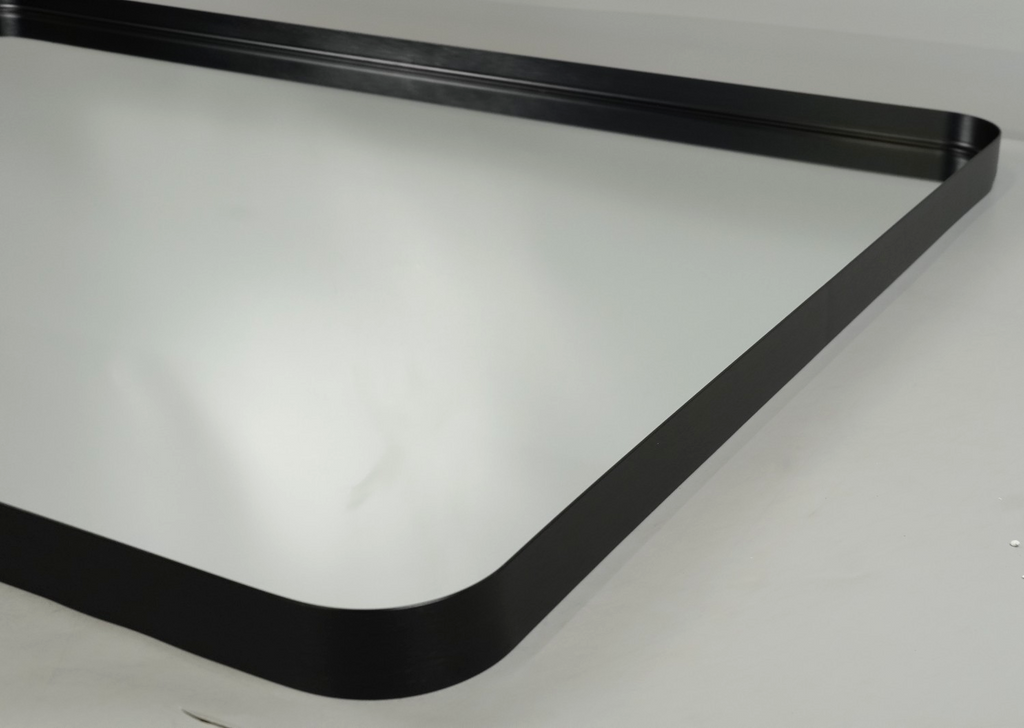 Wall Mirror Black Vanity Mirror 75x100 CM Wall-Mounted Mirror