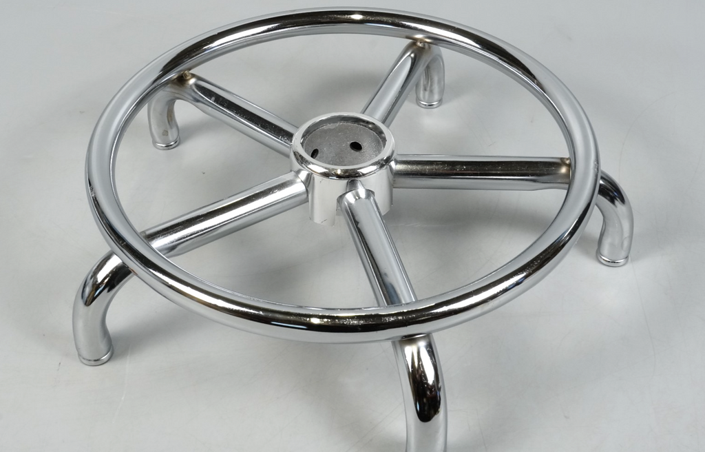 Swivel Chair Base Bottom Replacement Part Sturdy Round Chassis Swivel Stool