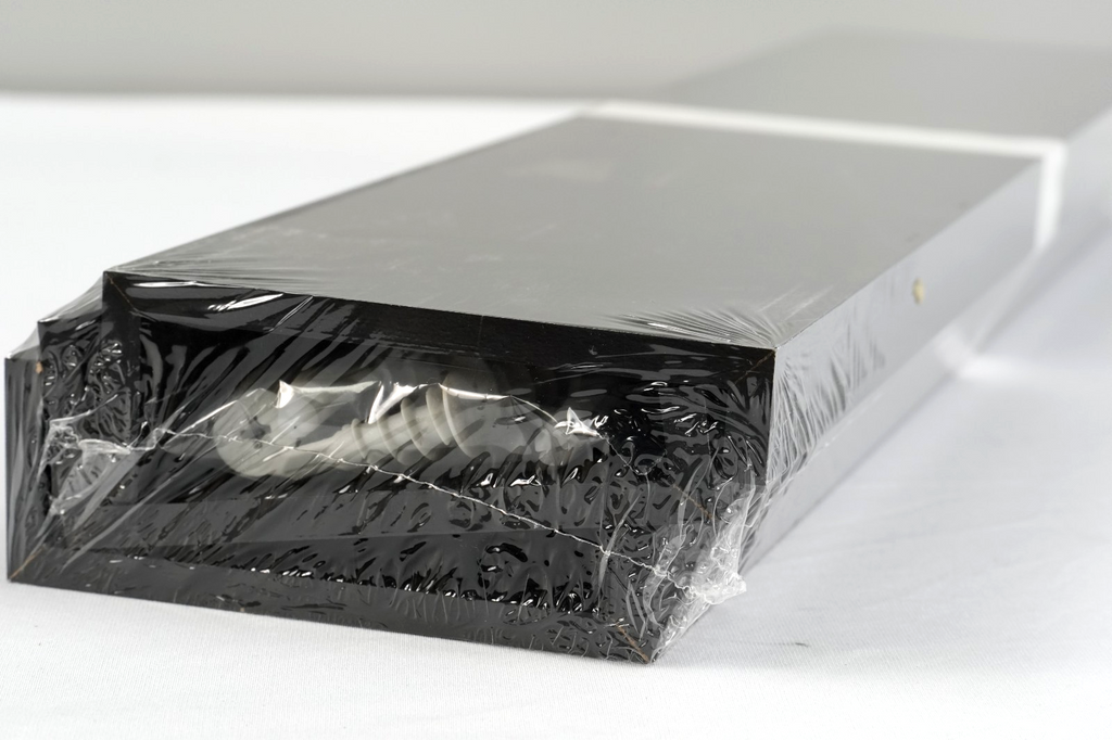 60cm Black Floating Shelves 3pcs Shelves for Room Décor Wall Mounted Storage