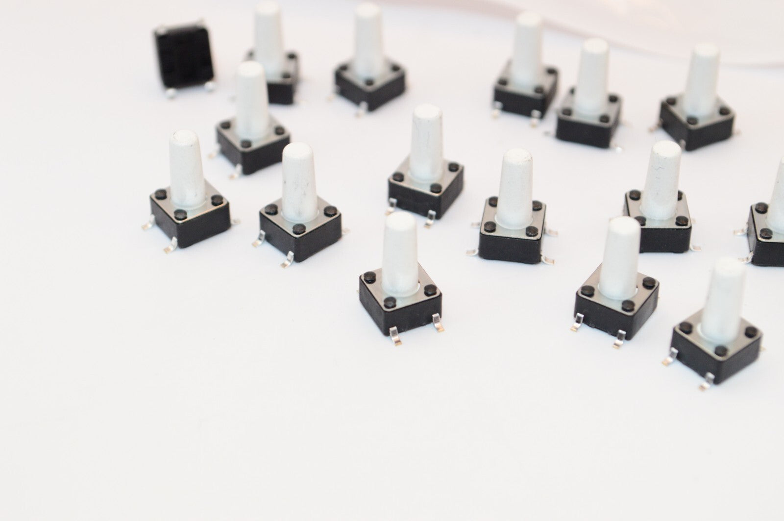 Micro Switch 6x6x11mm PCB Momentary Tactile Tact Mini Push Button DIP 4pin 20pcs