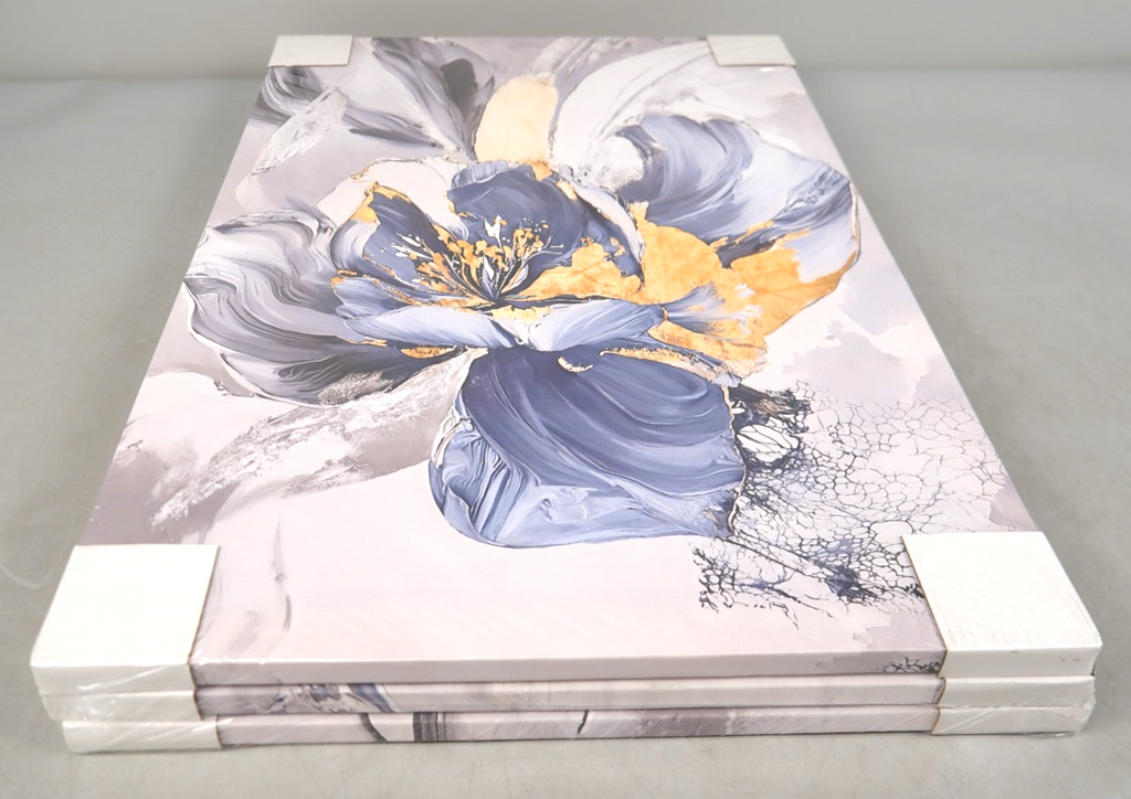 3pcs Canvas Art Prints with Frame 40x60cm Wall Decor Ready to Hang Set of 3
