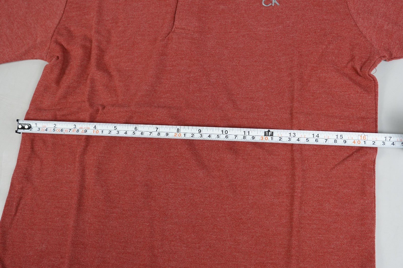 Calvin Klein Kids Polo T-Shirt Burgundy Red Size M (10–12 Years) Short Sleeve