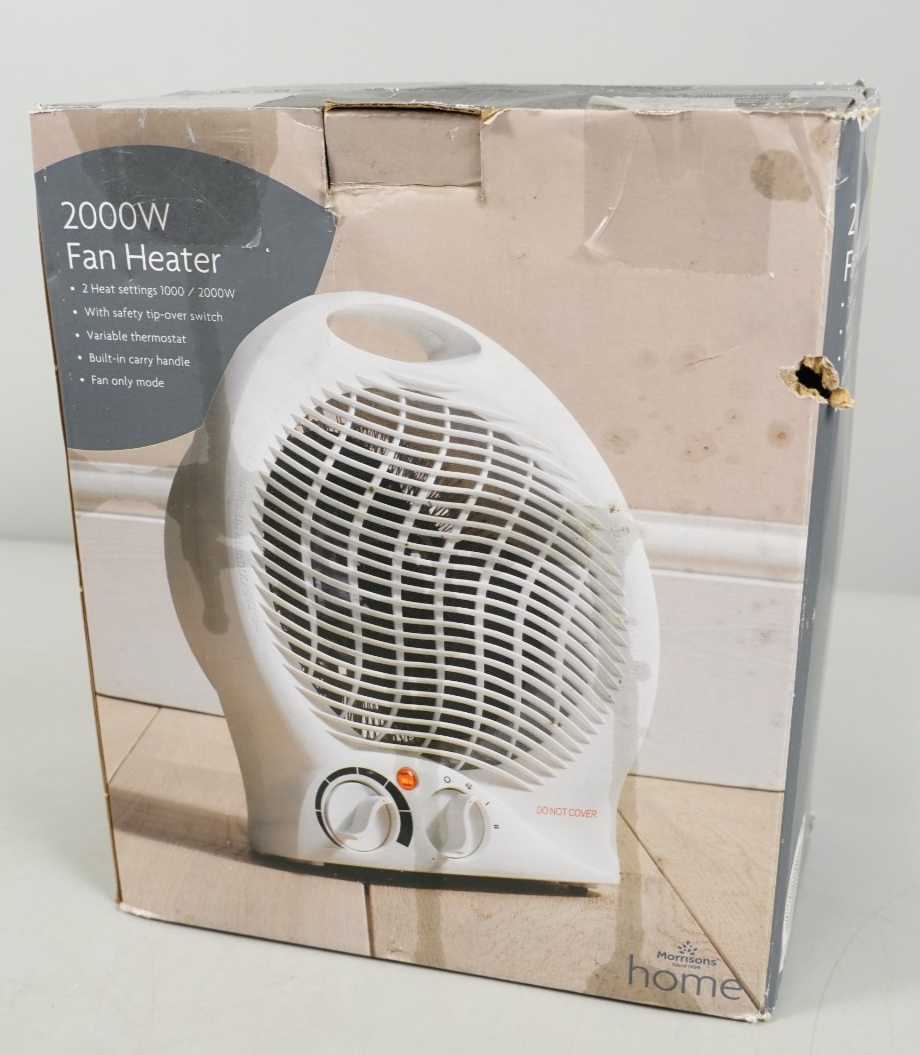 Morrisons Home 2000W Fan heater