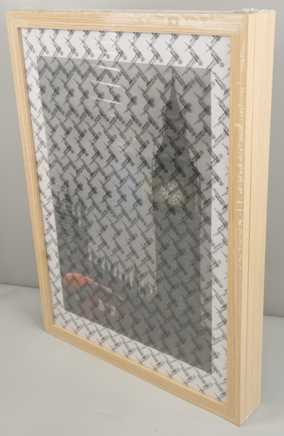 A2 50x70cm Photo Picture Frame 4pack Oak Photos Posters Adverts Plexiglass