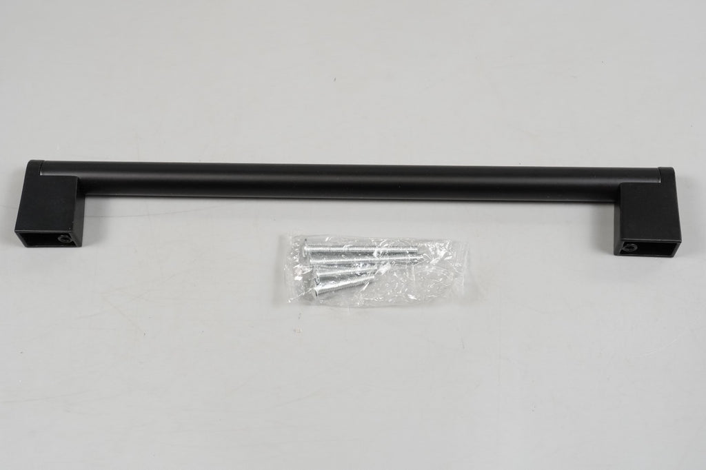 224mm Cabinet Pulls Drawer Handles 10 pack Stainless Steel Matt Black 8.8in HC