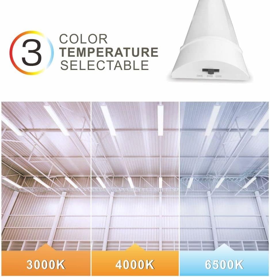 LED Batten Lights 3FT 25w 2760lm Fluorescent Light Tubes 2x 3000K/4000K/6500K