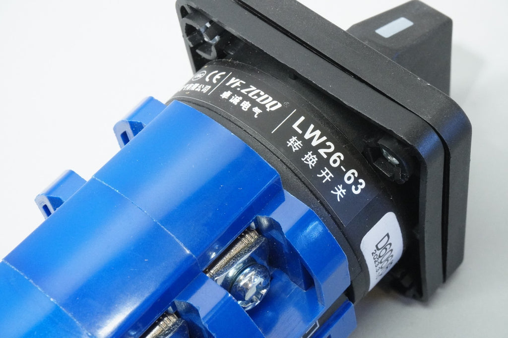 Changeover Selector Switch LW26-63/6 380V 63A 3 Positions 24 Terminals