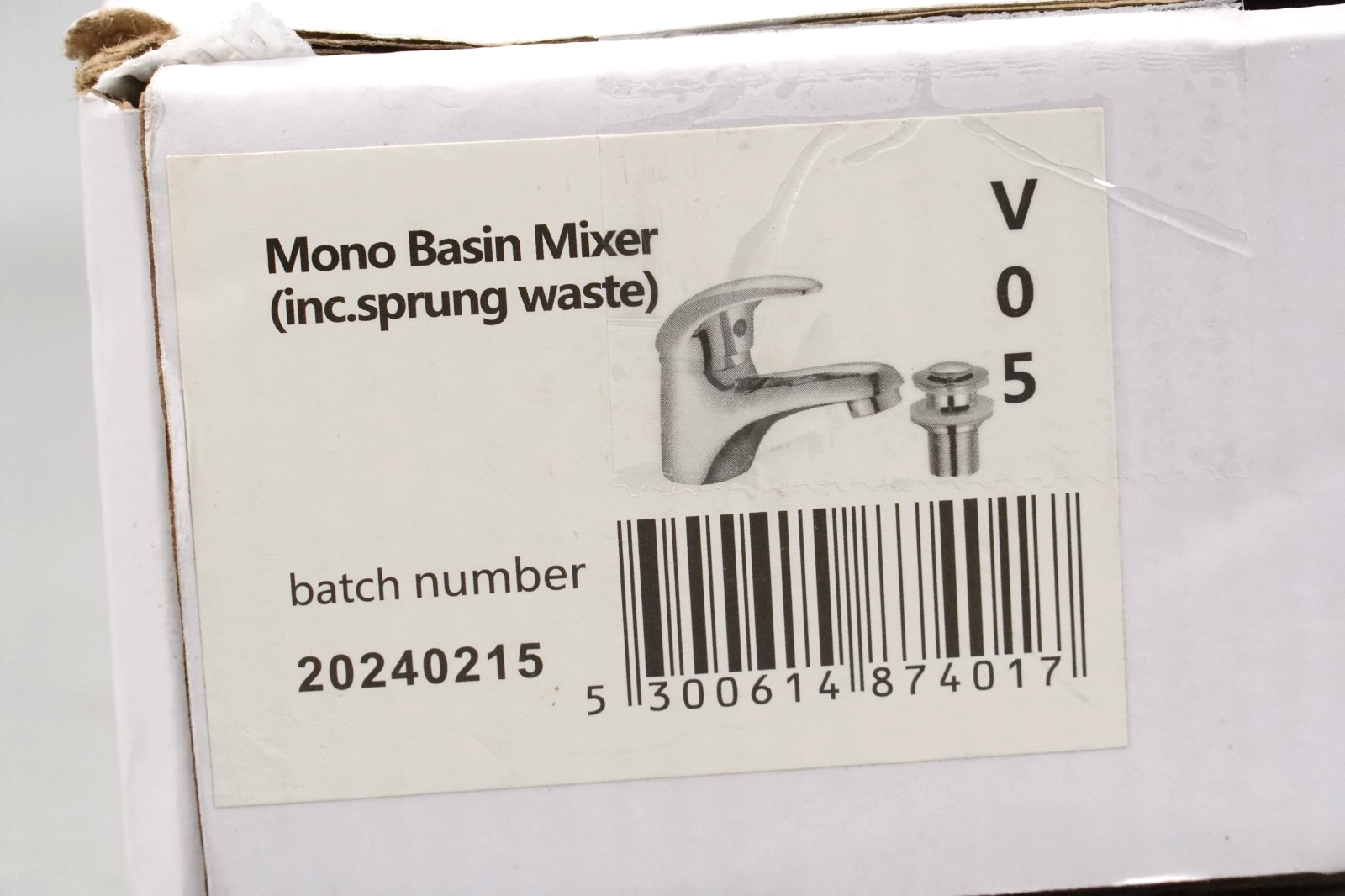 Basic Mini Mono Basin Mixer Tap - Polished Chrome Solid Brass for Cloakrooms RAK