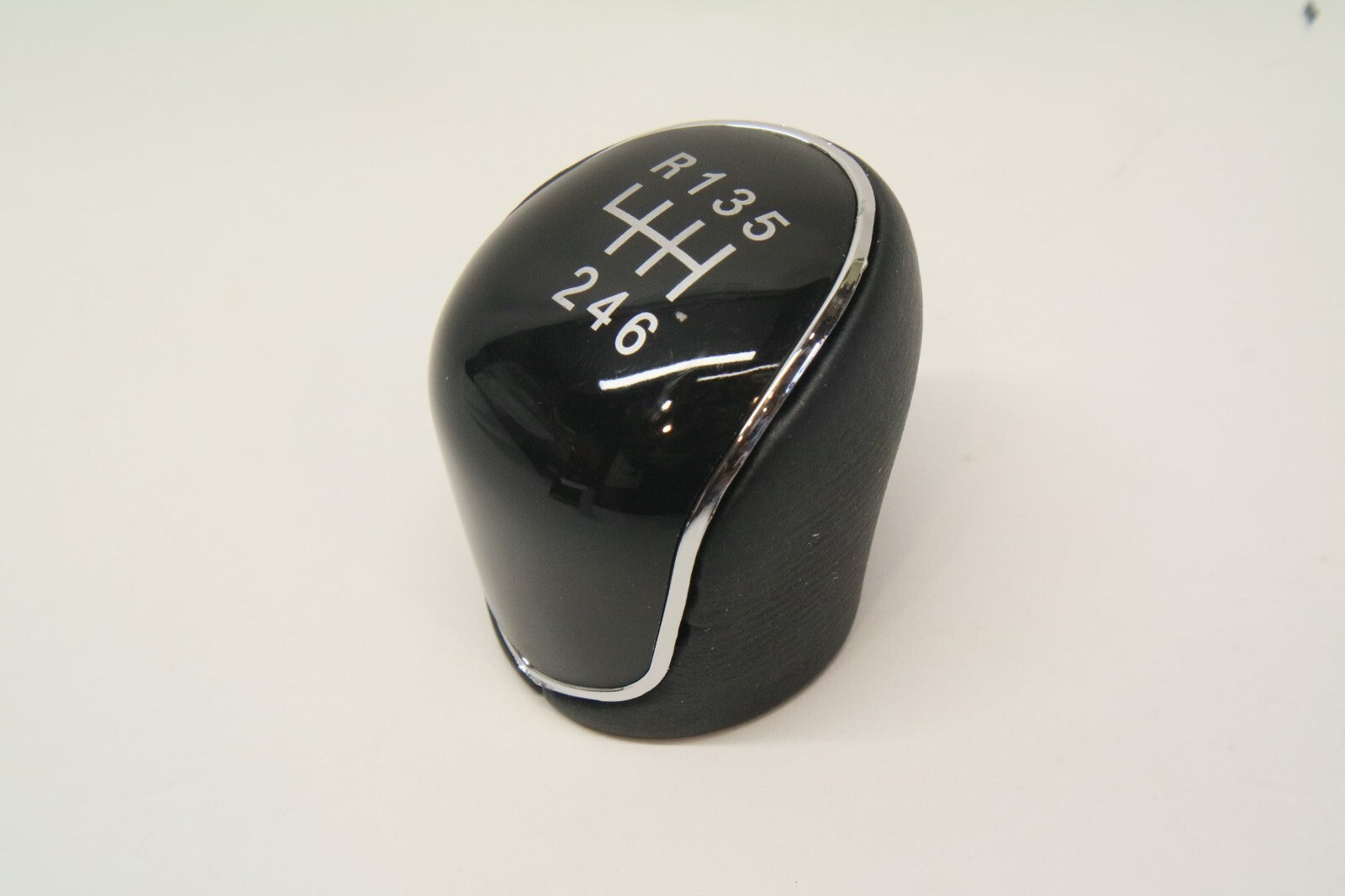 Ford Shift Knob Head for 6 Speed Manual Ford ABS Faux Leather Black