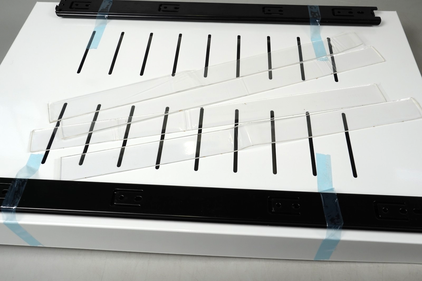 Pull Out Cabinet Organiser Slide Out Drawer Storage for Kitchen White